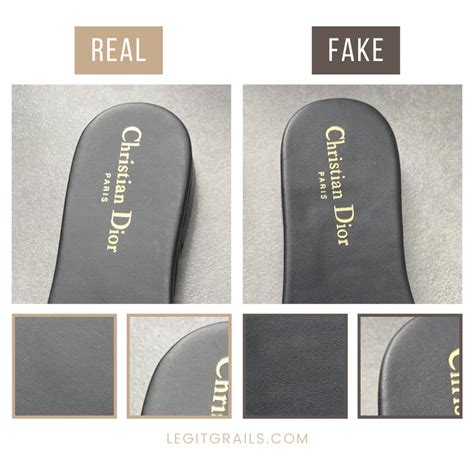 christian dior slides real vs fake|how much are dior slides.